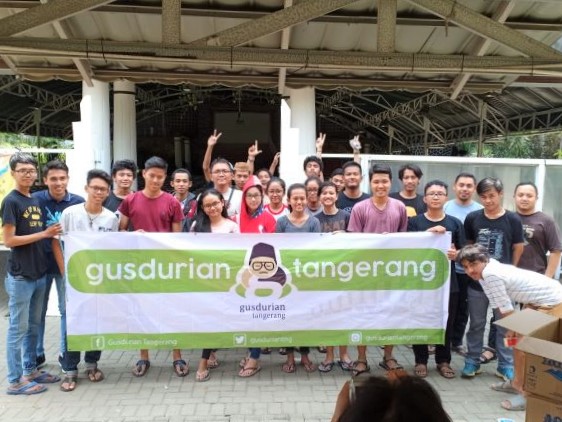 Gusdurian Tangerang dan OMK St Bernadet kompak 27 juli 2019